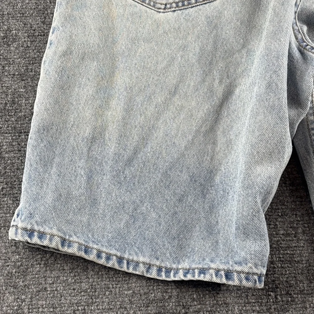 Vintage 90s Levi's 550 Orange Tab Shorts W34 Blank Tab Rare Light Wash Jorts